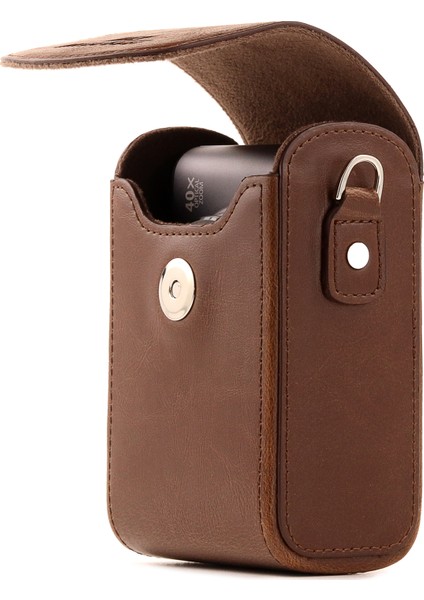 Canon PowerShot SX730 HS SX740 Suni Deri Kamera Çantası modelleri