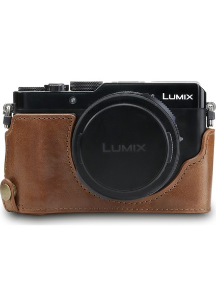 Panasonic Lumix DC-LX100 Ii Hakiki Deri Kamera Kılıfı