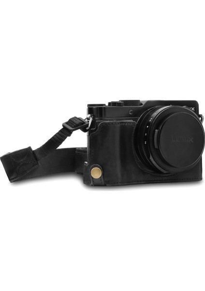 Panasonic Lumix DC-LX100 Ii Hakiki Deri Kamera Kılıfı