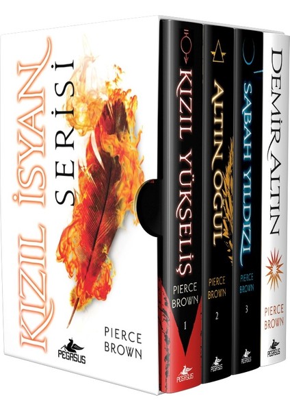 Kızıl İsyan Serisi – Kutulu Özel Set (4 Kitap) - Pierce Brown