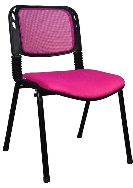 Fileli Form Sandalye - Pembe - 2016R0548