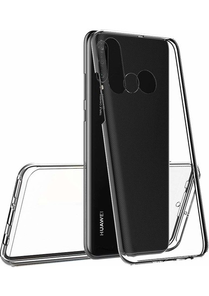 Huawei P30 Lite Kılıf 6 Tarafı Tam Full Koruma 360 Clear Soft Şeffaf modelleri