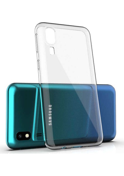 Samsung Galaxy A2 Core Kılıf Transparent Soft Beyaz