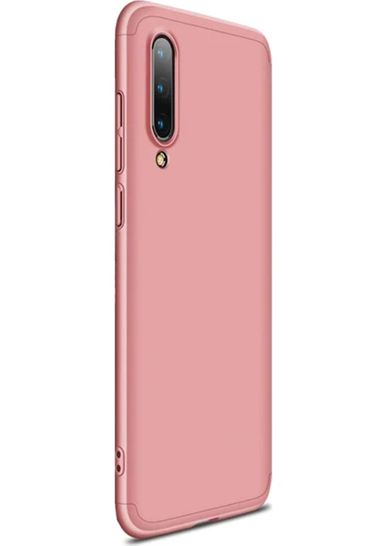 Xiaomi Mi 9 Se Kılıf Double Dip 360 Protective Rose Gold