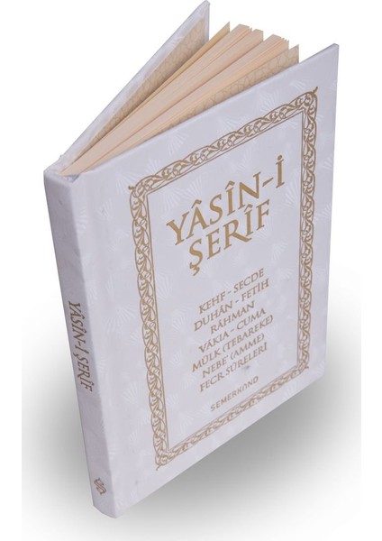 Yasini Şerif Cep Boy | Ciltli Beyaz Kapak