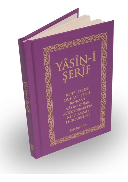 Yasini Şerif Cep Boy | Ciltli Mor Kapak