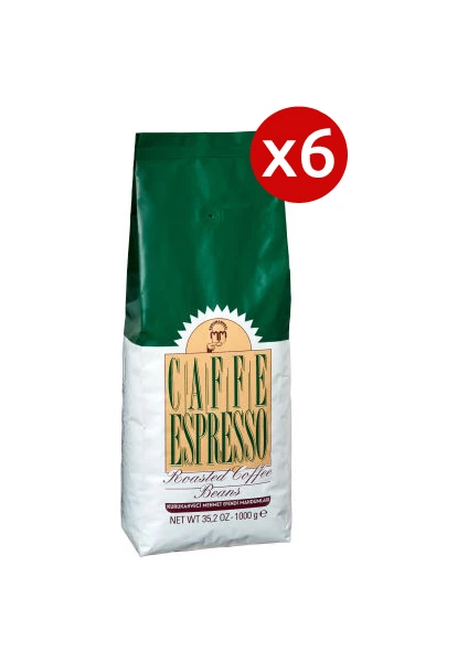 6 Adet Mehmet Efendi Espresso Kavrulmuş Çekirdek 1000gr