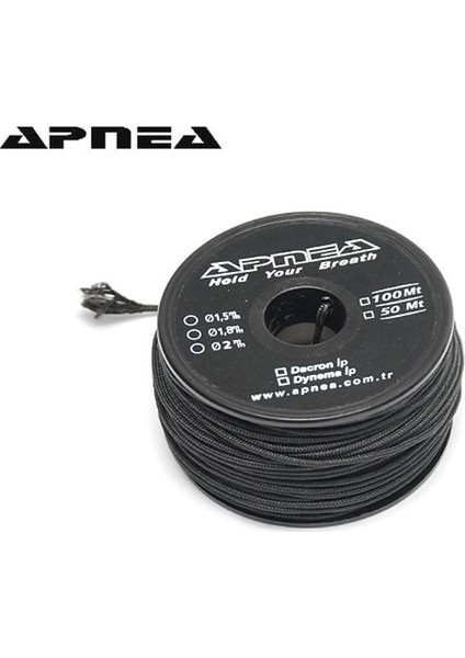 Dacron Zıpkın İpi 50 Metre 1.80 mm Kaliteli Dyneema Malzeme ile Güçlü Performans