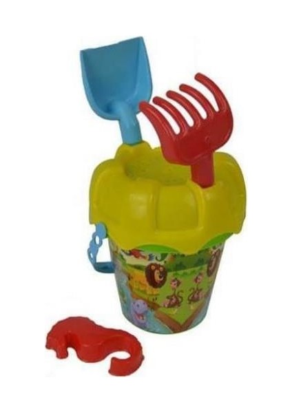 BestToys Resimli Büyük Boy Aksesuarlı Ful Kum Kovası fiyatları