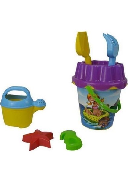 BestToys Resimli Büyük Boy Aksesuarlı Ful Kum Kovası modelleri