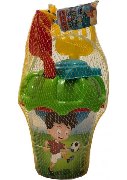BestToys Resimli Küçük Boy Aksesuarlı Boş Kum Kovası modelleri