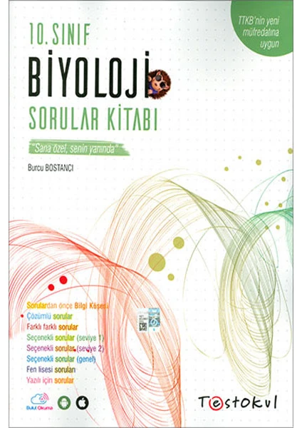 Test Okul Yayınları Biyoloji Sorular Kitabı 10. Sınıf