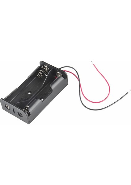 İKili 2 Li 18650 Pil Yuvası Kablolu Tutucu 7.4V Pil Şarj Kutusu