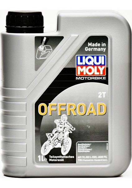 Liqui Moly 2T Off - Road / 2T Yarı Sentetik Motorsiklet Yağı 1 Litre - 3065