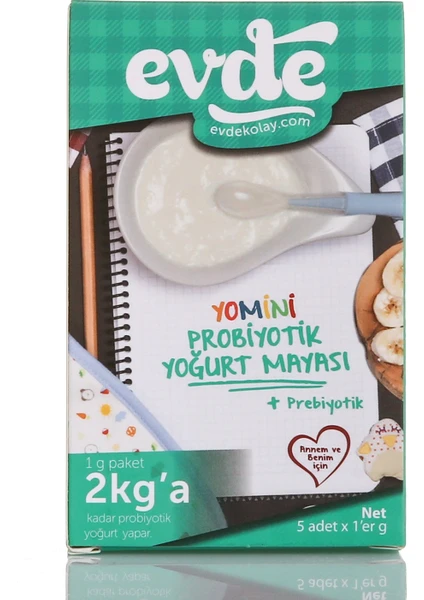 Evde Yomini Yoğurt Mayası 5'li Paket