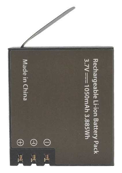 Aksiyon Kamera H9 H9R W9 Sjcam Yedek Batarya 3.7V 1050 Mah fiyatları