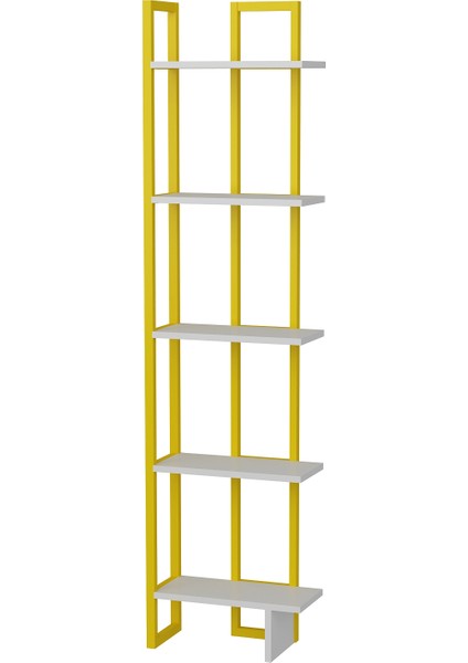 Alıce Metal Kitaplık Sarı-Beyaz fiyatları