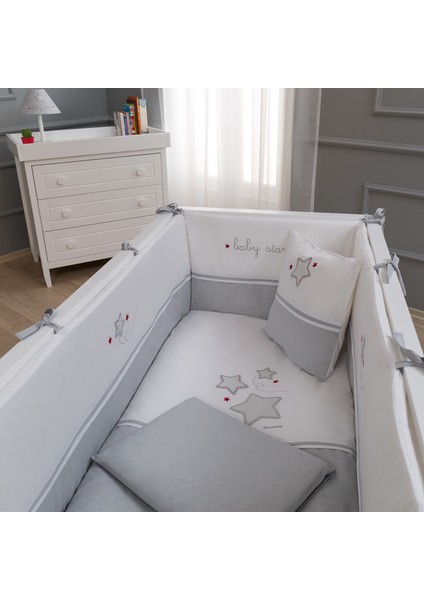 - Baby Star 8 Parça Uyku Seti 70 x 130 / kod: 5702