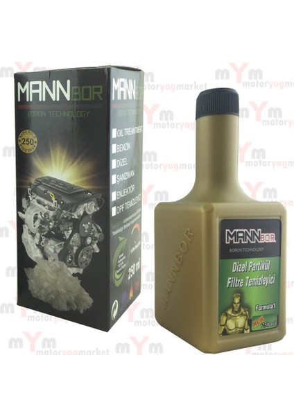 Mannbor New  Dpf Dizel Partikül Filtre Temizleyici Katkı 250 ml