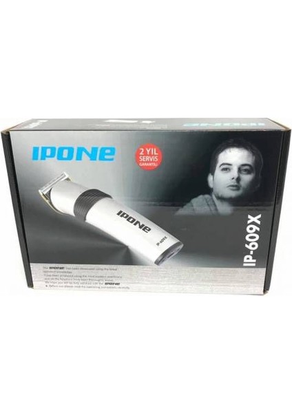 Ipone Ip 609X Profesyonel Şarj Edilebilir Saç Sakal Traş Makinesi