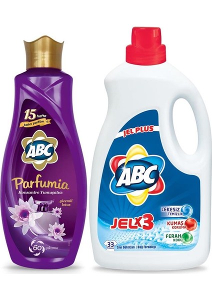 Jel Plus Dağ + Abc Parfumia Konsantre Soft Gi̇zemli̇ Lotus