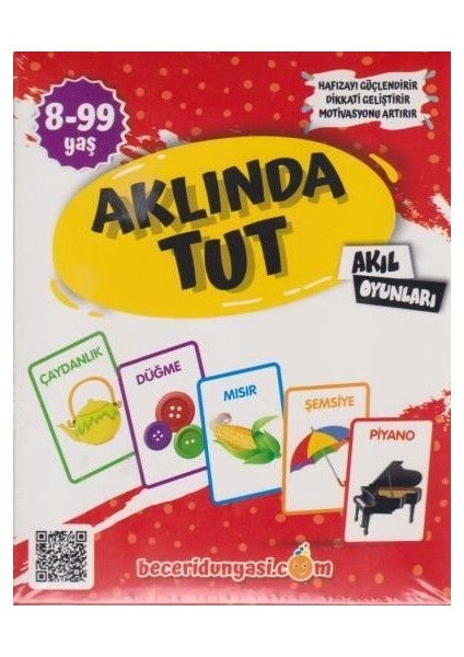 Akıl Oyunları-Aklında Tut 8-99 Yaş