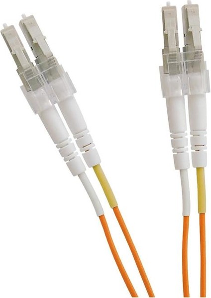 200-168 Enbeam Om2 Fibre Optic Patch Lead Lc-Lc Multimode 50/125 Duplex LS0H Orange 1 mt