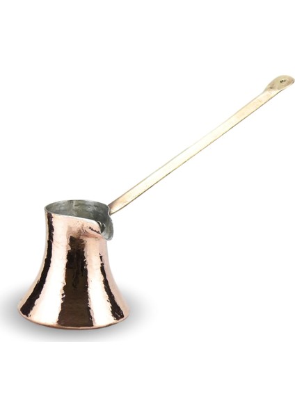 El Yapımı Trabzon Bakır Cezve 4 Fincanlık