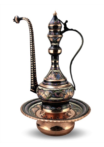 Gül Çiçek Hanedan Bakır ibrik
