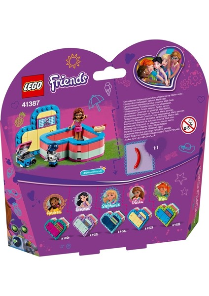 Friends 41387 Olivia'nın Yaz Kalp Kutusu