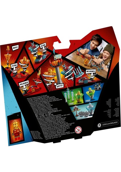® Ninjago 70684 Spinjitzu Çarpışması - Kai Samuraya Karşı