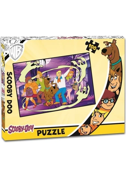 Scooby Doo  100 Parça Çocuk Puzzle