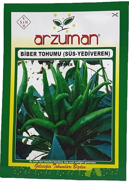 Biber Tohumu (Süs-Yediveren) 5 Gram