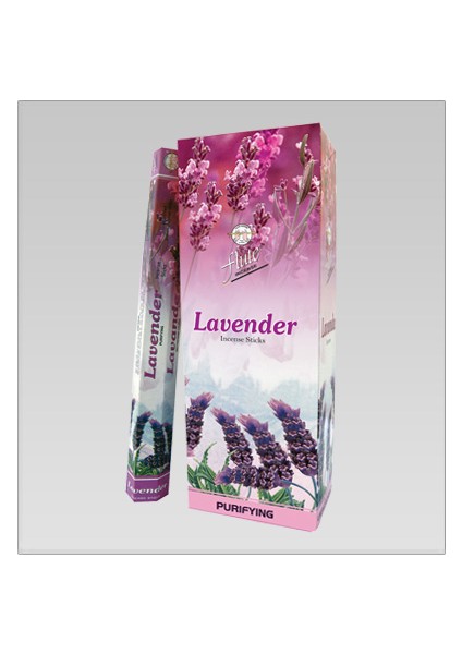 Flute Lavender İncense Sticks Lavantalı Tütsü Çubukları 20'li - 6 Adet