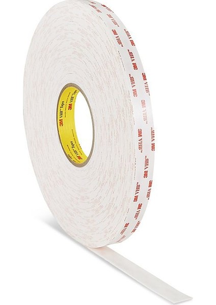 4950 Vhb Beyaz Çift Taraflı Bant 12 mm x 33 m