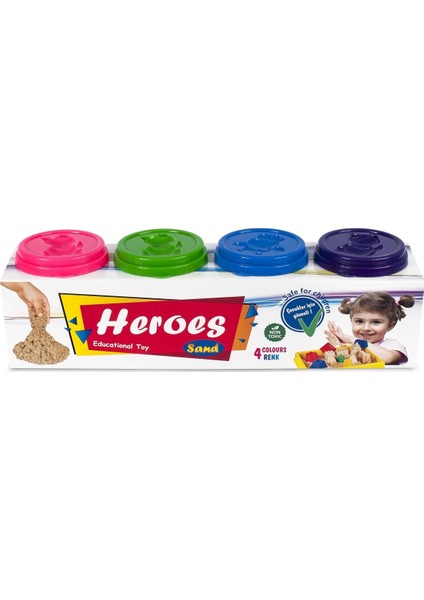 Dörtlü Kinetik Kum 800 Gr