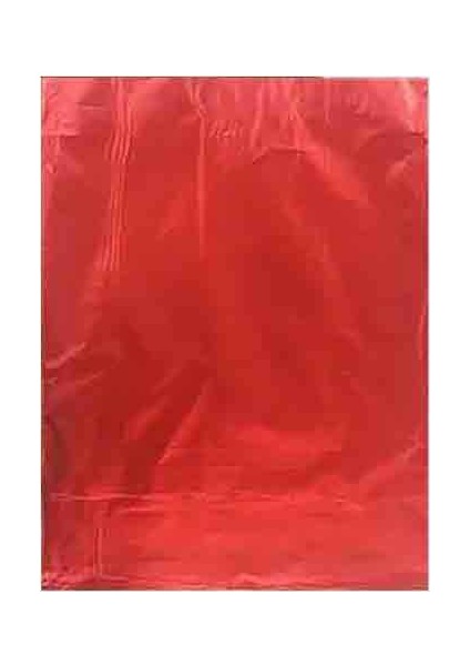 Hediye Paketi Metalize Yapışkanlı Kırmızı ( 35 Cm * 50 Cm ) 100 Adet