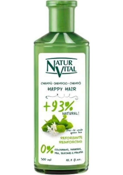 Natur Vital Happy Hair Reinforcing Onarıcı Şampuan 300ML