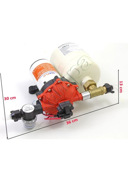 12 Volt Otomatik Hidrofor, Tekne, Yat, Karavan Hidroforu Pompası modelleri