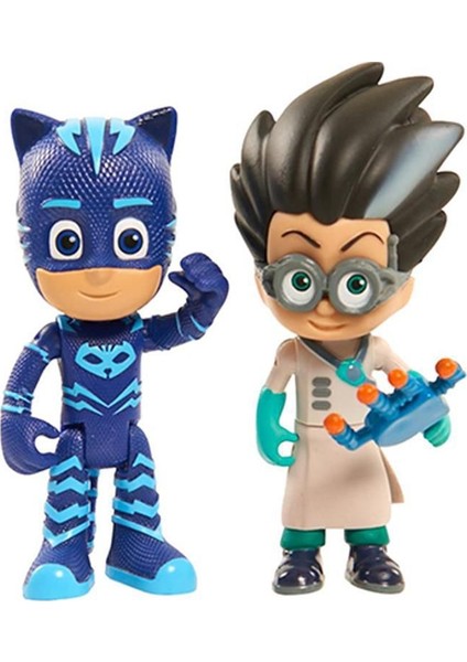 Pijamaskeliler Pjmasks Figür Oyuncakları 10 Lu Set Pijamasks Figur