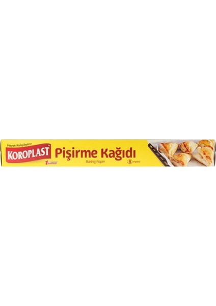 Pişirme Kağıdı 8 Mt 24'Lü Set