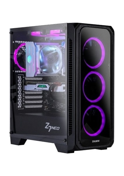 Z7 Neo Atx Mid Tower Siyah Kasa 700 power