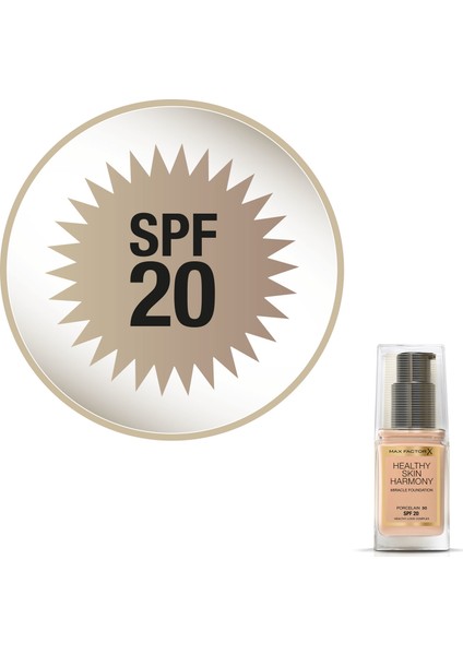 Healthy Skin Harmony Miracle Foundation 30 Porcelain