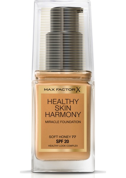 Healthy Skin Harmony Miracle Foundation 77 Soft Honey