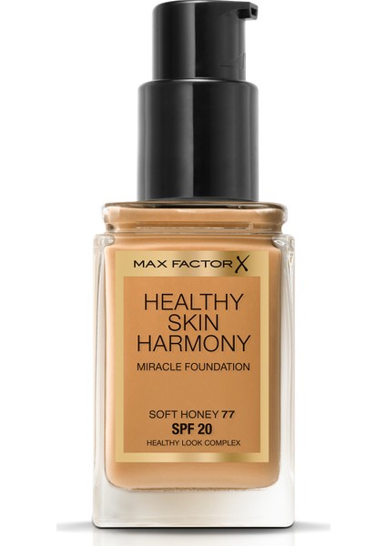 Healthy Skin Harmony Miracle Foundation 77 Soft Honey