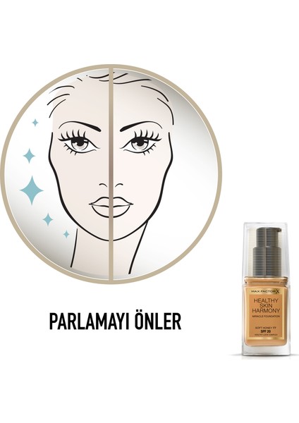 Healthy Skin Harmony Miracle Foundation 77 Soft Honey