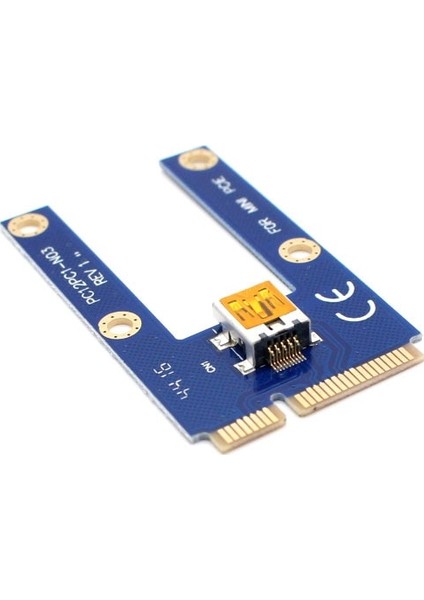 4276 Pci-E 1x To 16X Mini USB 3.0 Riser Yükseltici Uzatma Kartı