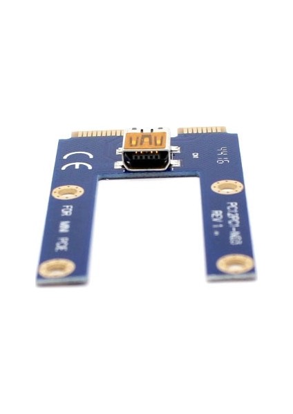 4276 Pci-E 1x To 16X Mini USB 3.0 Riser Yükseltici Uzatma Kartı
