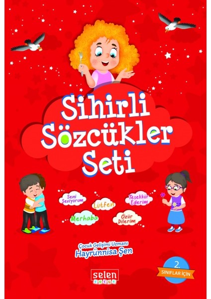 Sihirli Sözcükler Hikaye Seti 5 Kitap ve Soru Kitapçığı