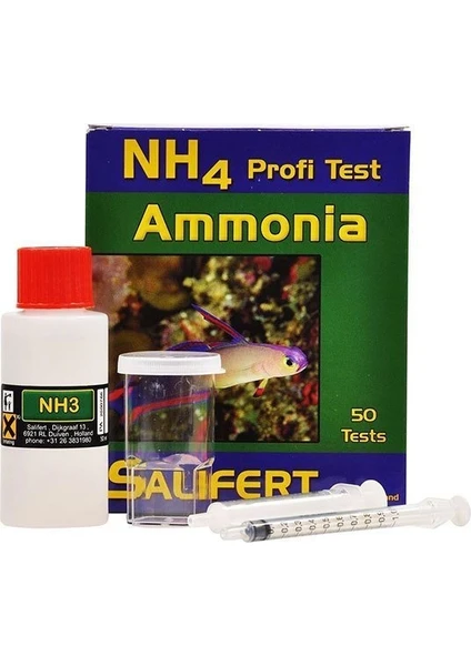 Nh4 Profi Amonyak Test Kit 50 Test